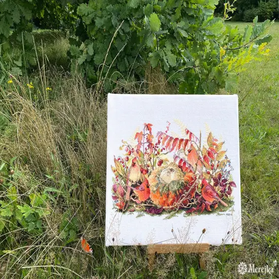 Rhapsody in Red K-190 Counted Cross-Stitch Kit {4}