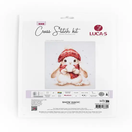Snow Magic B1418L Counted Cross-Stitch Kit {2}