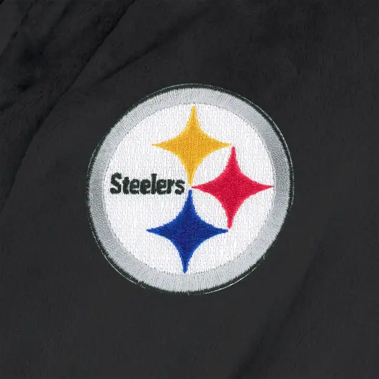 Pittsburgh Steelers NFL Hooded Silk Touch Bath Robe 26&times;47 Inches {5}