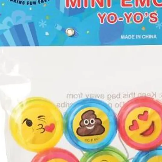 Mini Smile Yo Yos Include 12 Units {2}