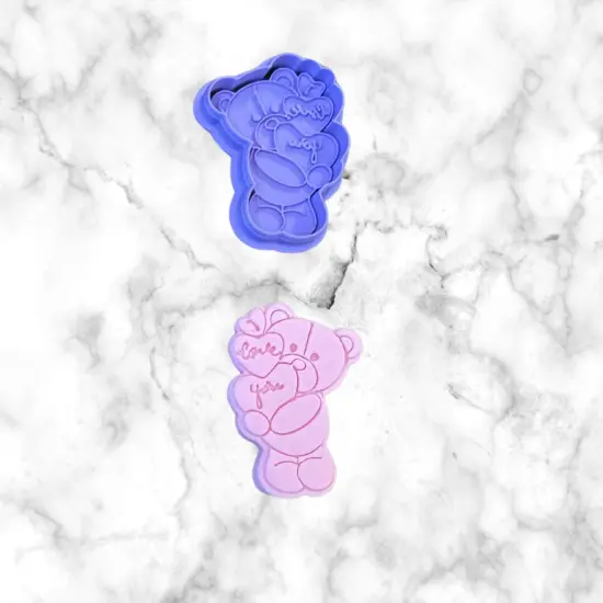 Teddy Bear Fondant Cutter 2 inches {6}