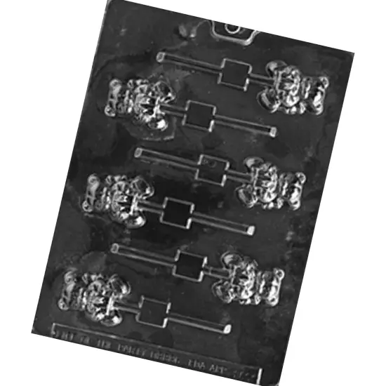 Small Bear with Present Chocolate Mold for Festive Treats {2}