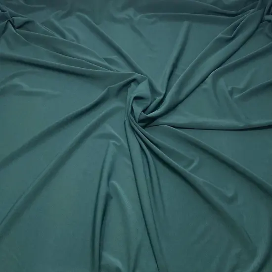 1 Yard Soft ITY Knit Solid Fabric Smooth Stretchy Material for Stylish Draped Clothing 60 Inch Width Hunter Green {1}