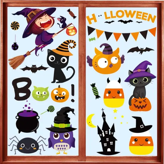 Halloween Cute Window Clings {1}