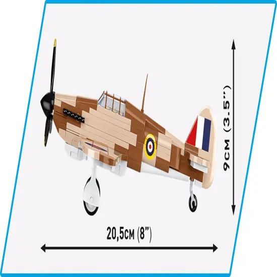 COBI Historical Collection WWII Hawker Hurricane Mk. I Plane {4}