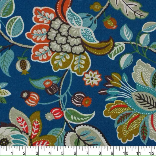 Richloom Solarium TELFAIR PEACOCK - Outdoor/Indoor Fabric {3}