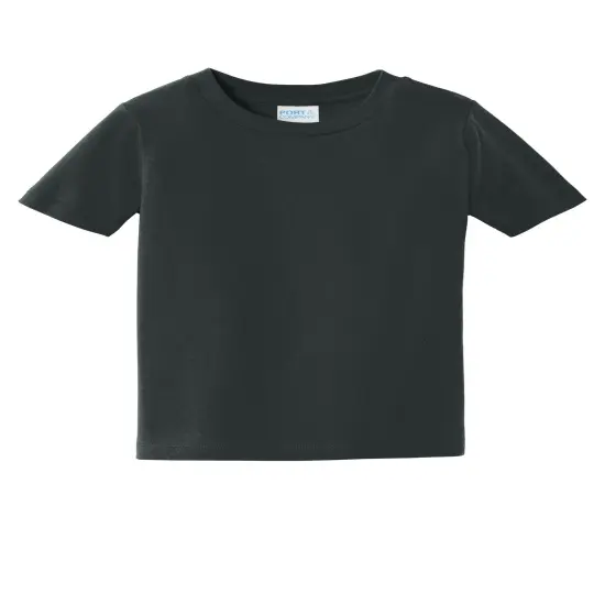 Port & Company&reg; Toddler Short Sleeve Crewneck Fan Favorite Tee Jet Black {2}