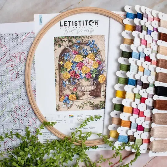 Neo Classic Alcove L8079 Counted Cross Stitch Kit {4}