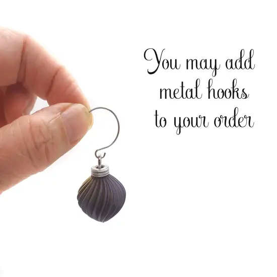 Pastel Miniature Ornaments, 20 piece Mix of Small Baubles in Pink Blue & Green, 1 inch wide, Adorabilities {2}