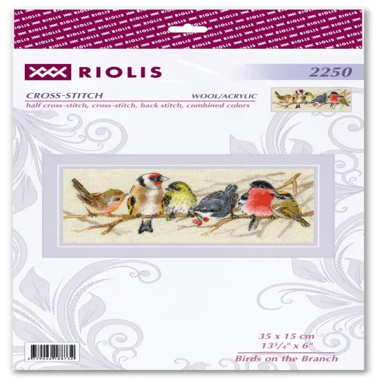 Birds on the Branch R2250 Counted Cross Stitch Kit {2}