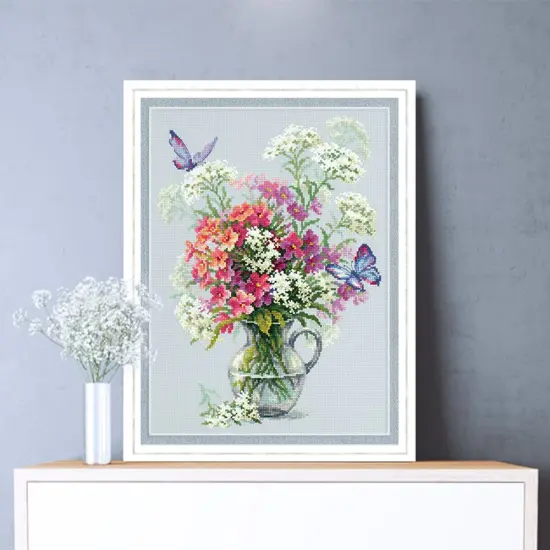 Phlox and Yarrow 100-081 Counted Cross-Stitch Kit {2}