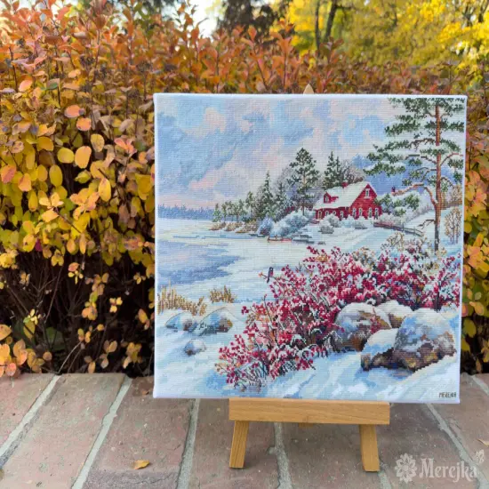 The Lake House K-261 Counted Cross-Stitch Kit {4}