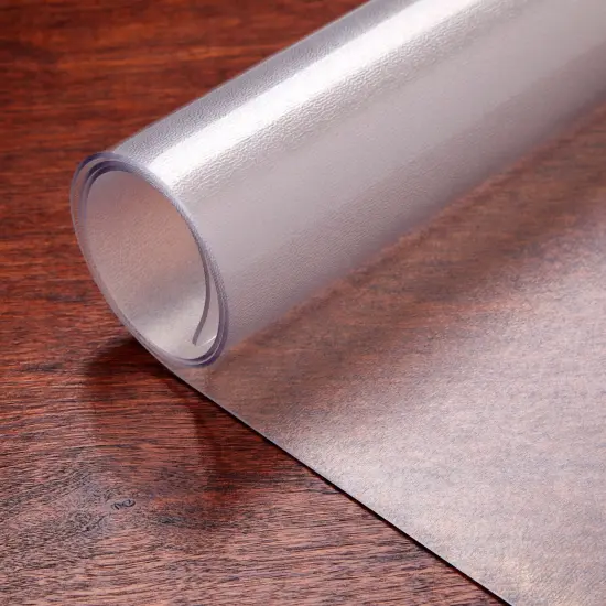 Frosted Clear Desk Protector Mat, 1.5mm Thick Writing Desk Blotter Pad for Office and Home (16 x 32 In) {1}