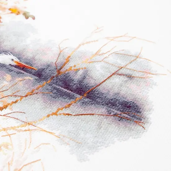 White Heron 70-09 Counted Cross-Stitch Kit {6}