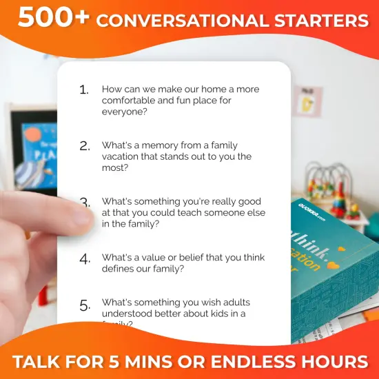 Rethink!: Conversation Starters for Family | 100 Cards {2}