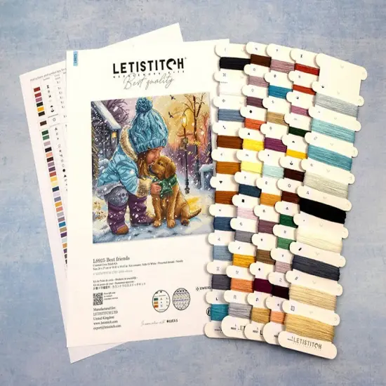 Best Friends L9925 Counted Cross Stitch Kit {6}