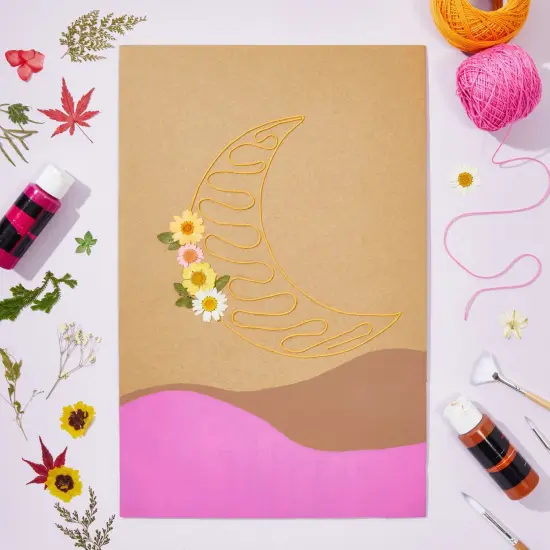 50-Pack Large Corrugated Cardboard Sheets, 11x17-Inch Flat Packaging Inserts Pads for Mailers, Shipping, Packing, Mailing, Arts and Crafts, DIY Projects (2mm Thick) Brown {4}