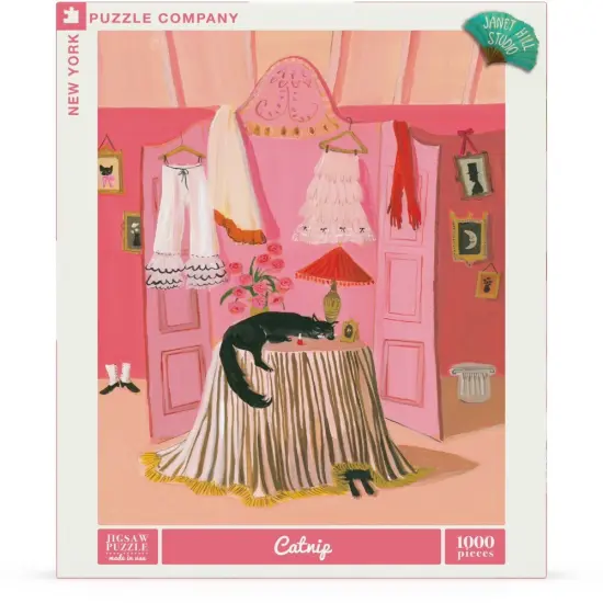 New York Puzzle Company Catnip 1000 Piece Piece Jigsaw Puzzle {1}