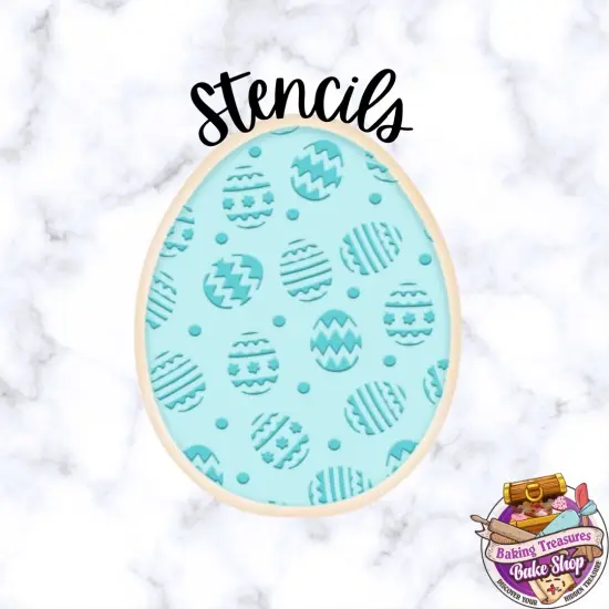 Easter Eggs Stencils {1}