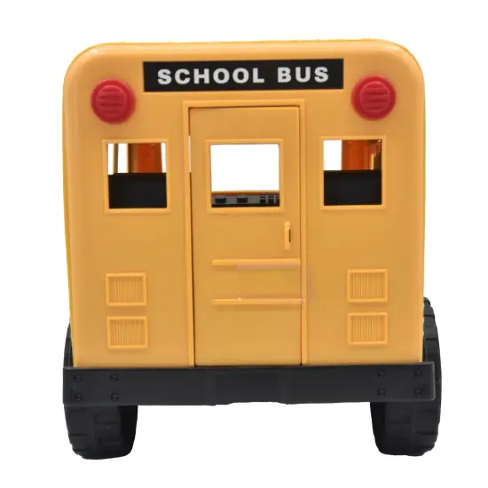 Mighty Wheels: 16" Mighty School Bus - Yellow - Transportation Toy Vehicle, Realistic Opening Front & Back Doors, Durable Indoor-Outdoor Play, Kids 3+ {5}