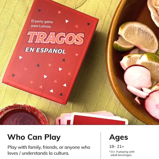 Tragos en Espanol - Adult 18+ Party Game For Latinos, Relatable Hilarious Cultural Spanish Card Game - Juegos De Mesa para Adultos Original en Espa&ntilde;ol {4}