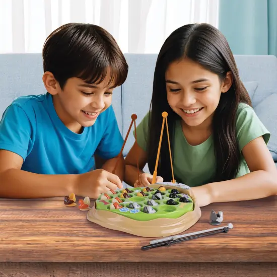 Ambassador Games: The Fishing Game - Dog Edition - Classic Animated Catching Game, Puppies Spin Around & Jump Up & Down, Kids Ages 3+, 2-4 Players {5}