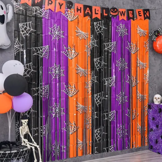 Halloween Party Decorations(Orange Purple and Black) {1}