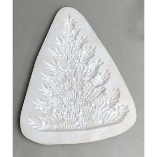 11" x 9" x 1.5" Large Christmas Tree Glass Fusing Kiln Mold {2}