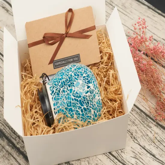 Gift Box 50 Pack White Gift Boxes with Lids, DIY Bridesmaid Proposal Box, Recyclable,Foldable Box for Wedding, Birthday Party {4}