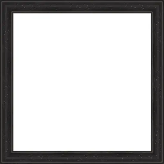 Shipwreck Narrow Framed Dry Erase Magnetic Board Black {1}