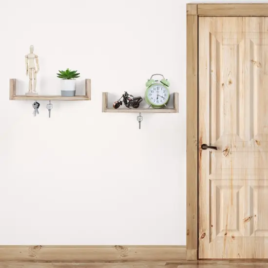 Olive Green Solid Wood Desktop Wine Bottle Rack, Red Wine Rack {6}