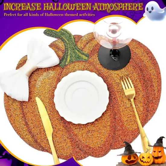 Halloween Pumpkin Placemat {4}