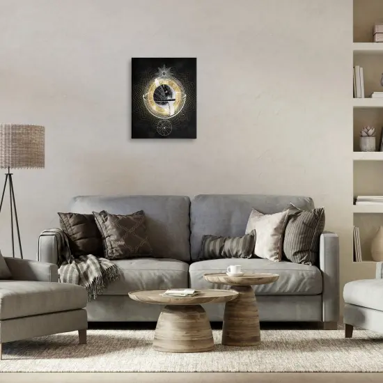 Stupell Industries Zodiac Symbols on Fractal Canvas Wall Art Design by Oliver Jeffries {2}