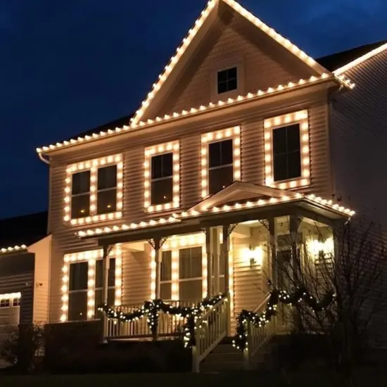 Christmas String Lights Outdoor with 8 Modes {1}