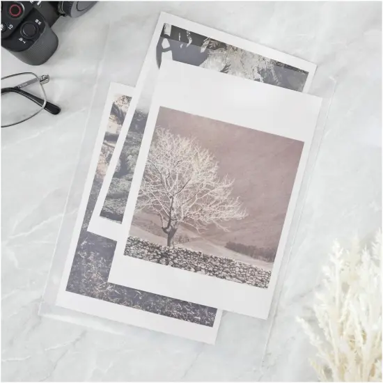 Plymor 7" x 9", 4 Mil Flat Open Clear Plastic Poly Bags {3}