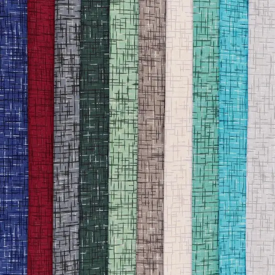 Mook Fabrics Linen Look Cotton Fabric [108 in. Wide] - By The Yard Bistro Green {4}