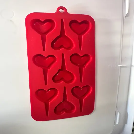 Romantic Heart-Shaped Silicone Mold for Candy, Chocolate & Jelly {2}