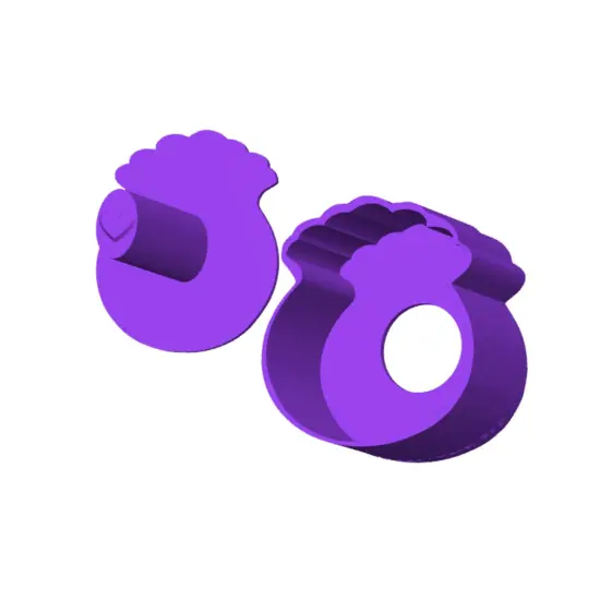 St Patrick Day Bag / Pot of Gold Cake Pop Mold {3}