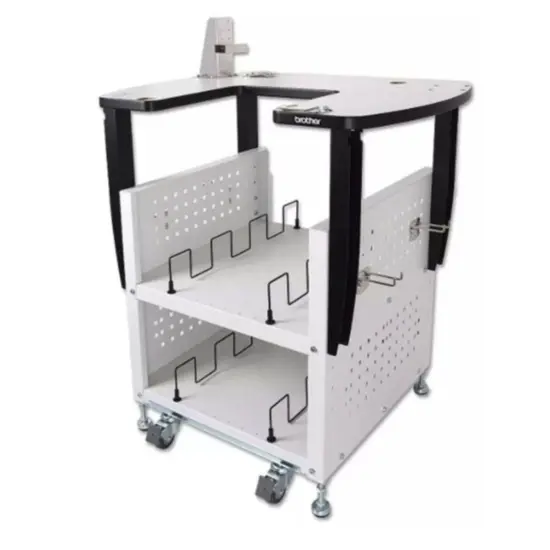 Brother PRS100 & PR-Series Metal Stand with Storage {2}