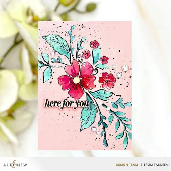 Dynamic Duo: Painted Floral Swag & Add-on Die Bundle {3}