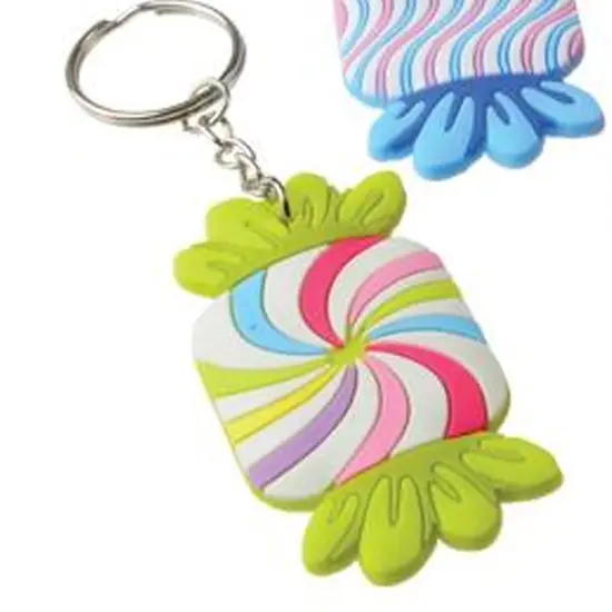 Candy Rubber Keychains Include 12 Units {3}