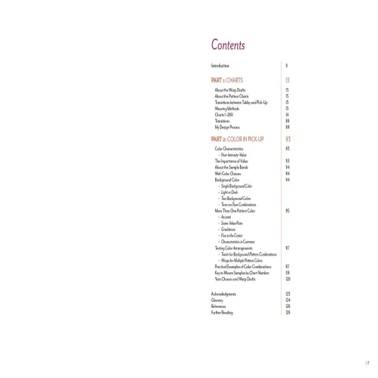 Pick-Up Bandweaving Designs: 288 Charts for 13 Pattern Ends and Techniques for Arranging Color {2}