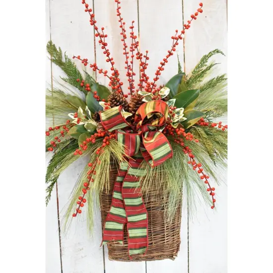 Faux Outdoor Red Berry Stem ( Available in 2 sizes) {7}