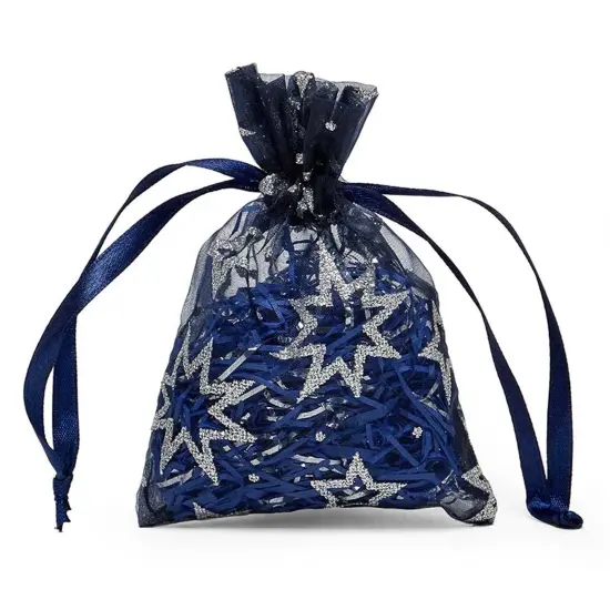Printed Flat Organza Bag 3.5" x 5" Perfect for Small Gifts {2}
