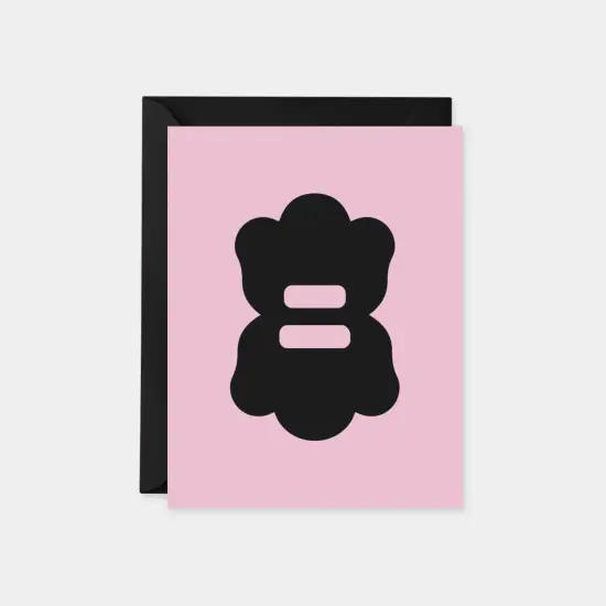 Age 8 Ornate Number Birthday Card {1}