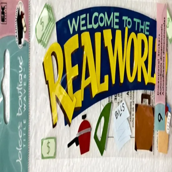 Jolee's Boutique The Real World Dimensional Stickers {1}