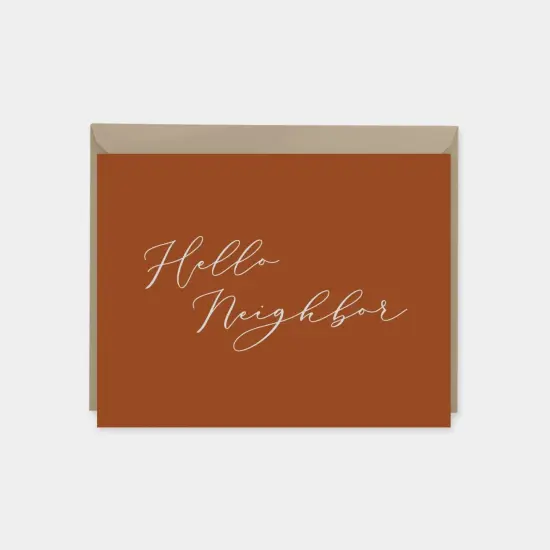 "Hello" Neighbor Script Cards {3}