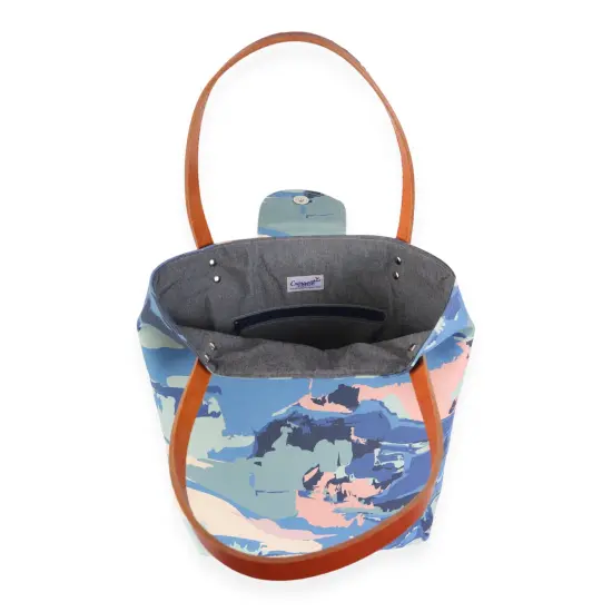 Crosscut Sewing Co.&reg; Lincoln Tote Sewing Kit - Beginner Sewing Project Kit Abstract cloud {4}