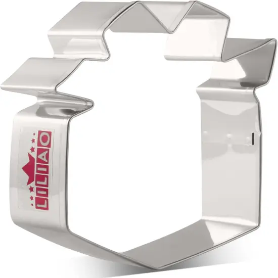Gift Box Present Cookie Cutter 3.1" Wide x 3.2" Tall x 1" Deep Stainless Steel {1}