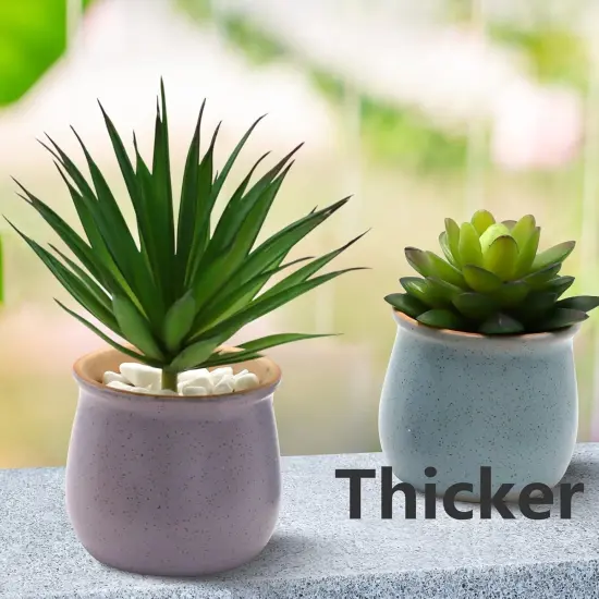 5 Pcs Faux Succulents Set,Realistic Large Fake Succulents,Artificial Hanging Ornaments Fleshed Plant Textured for Home Garden Wedding Party Decoration (Green) {5}